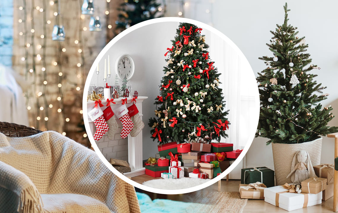 Tradiční, moderní a severský styl vánoční výzdoby