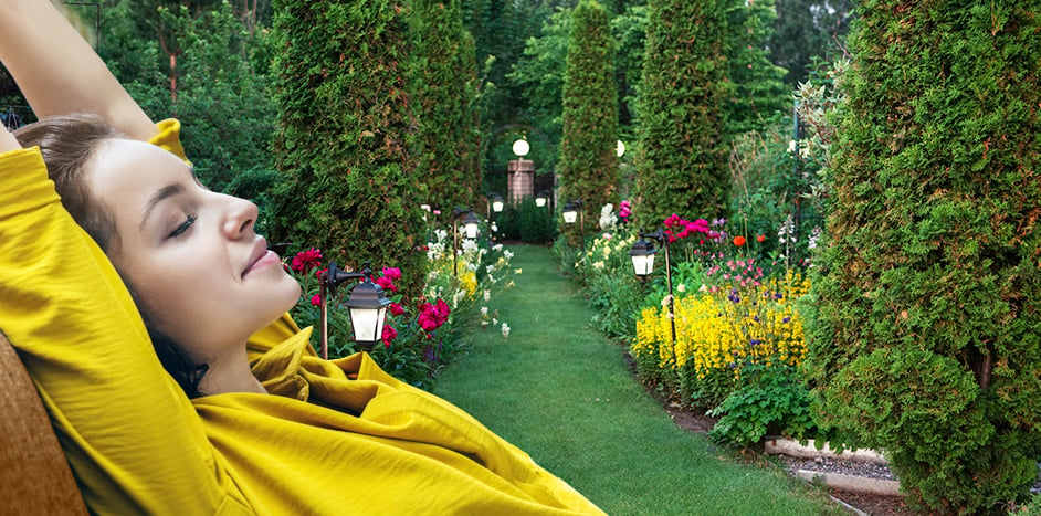 Zahrada – oblíbené místo k odpočinku